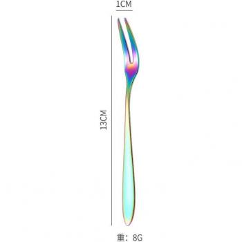 5PCS Stainless Steel Fruit Forks Set