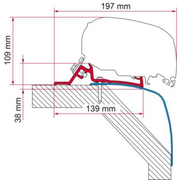 Rexosline Fiamma Kreos Adapter