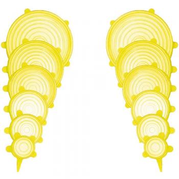 FreshGuard 12-Pack Silicone Stretch Lids
