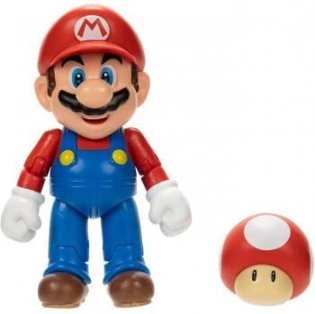 Sanei Boeki Mario & Mushroom Collectible Figures