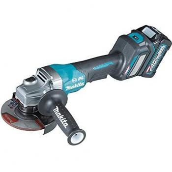 Makita GA029GD202 40 V Brushless 125 mm Angle Grinder – Blue Edition