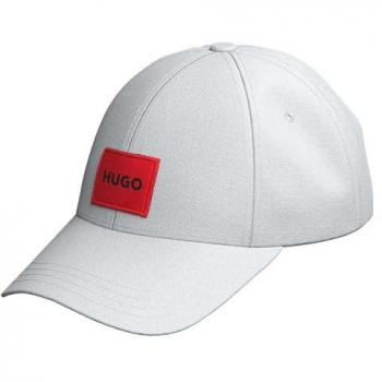 Men‑X Baseball Cap von HUGO – 581‑RL, grauer Logobadge
