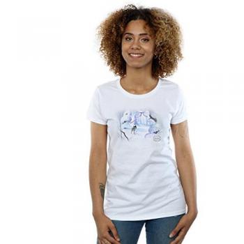 Bambi Snow Womens’ White Cotton Top – Size Small