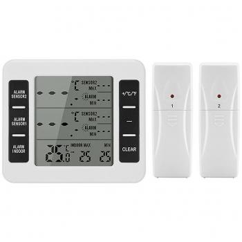 Sensor Remoto de Congelador + Termómetro de Bajo Consumo