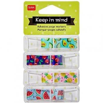 Marcadores de Páginas Adhesivos Frutas Keep In Mind