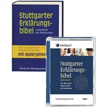 Stuttgarter Erklärungsbibel: Lutherbibel mit Erklärungen. Mit Apokryphen.