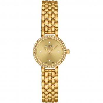 Tissot T1400096302600 Authentic Import Women's Gold Round Bracelet Watch