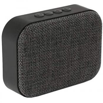 Omega Bluetooth 4.1 Stereo-Lautsprecher mit FM-Receiver, Handsfree, MicroSD/USB – Akku, Grau