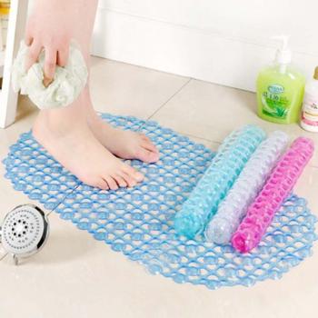 Tapis décoratif PVC à base d’anti‑glisse pour salle de bain