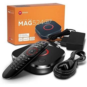 MAG 524W3 Smart TV‑Box – 4K Ultra HD, Dual-Wi‑Fi, USB 3.0, HDMI & Ethernet