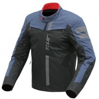 Blouson Moto T.UR Tasmania Hydroscud® Black-Dark Anthra