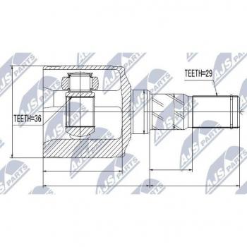 Kit de joints NTY NPW-CH-025 pour JEEP Grand Cherokee