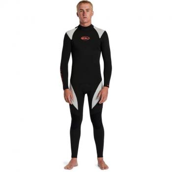 Quiksilver Neo Saturn L in Nero, Bianco e Rosso