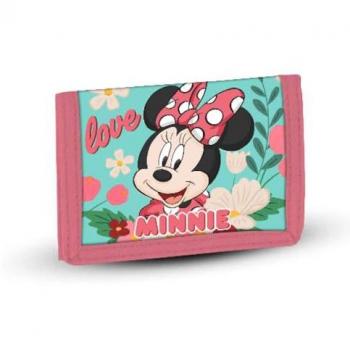 Billetera Verde de Minnie Mouse con Velcro