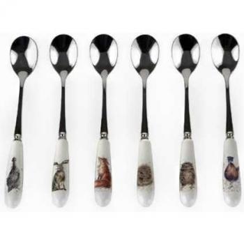 Wrendale Design Tea Spoons Set of 6