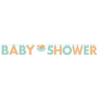 Pancarta Decorativa con Texto Creativo para Baby Shower