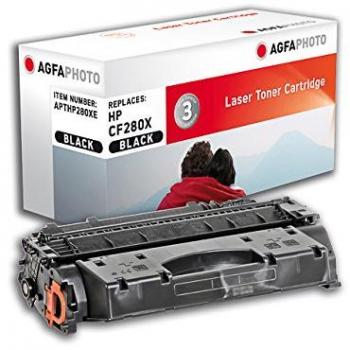 AgfaPhoto APTHP280XE Cartouche de toner Noir compatible HP 80X pour LaserJet Pro 400 M401 et MFP M425, 6900 pages