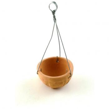 Dolls House Terracotta Blumenampel-Kit