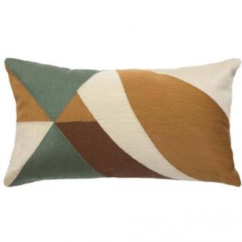 Coussin Hary vert 30x50cm