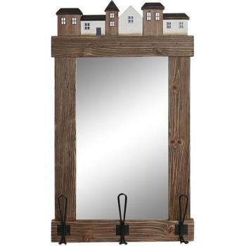Espejo de Pared DKD Home Decor Estilo Retro 40x9x68 cm
