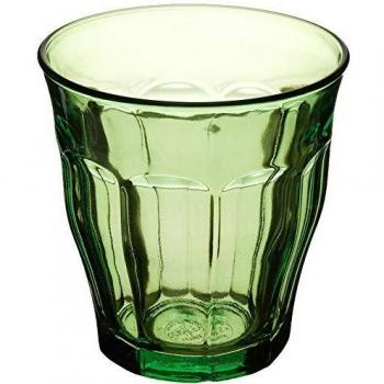 Duralex Picardie Glass Tumbler (Set of 6), 10 oz, Green