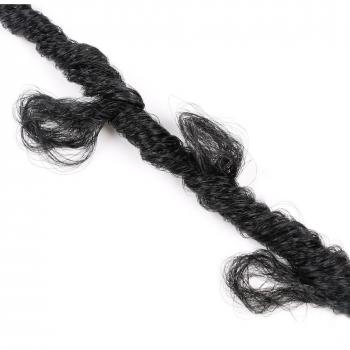Glamour Black Braided Hair