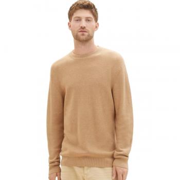 Tom Tailor Beach Sand Melange Knit Sweater for Men