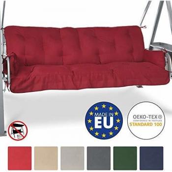 Beautissu Hollywoodschaukel Auflagenset Flair HS 180x50x8cm
