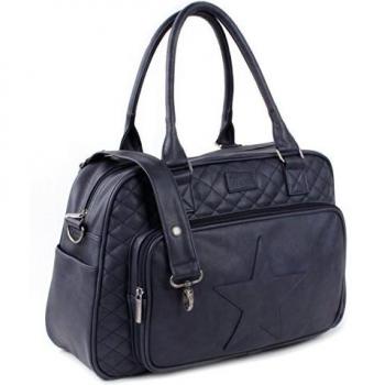 Kidzroom 030‑7883‑1 Baby Wickeltasche – Blauer „Coloured Stars“