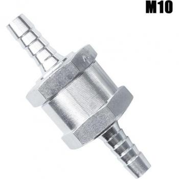 Clapet anti-retour fileté en aluminium pour carburant