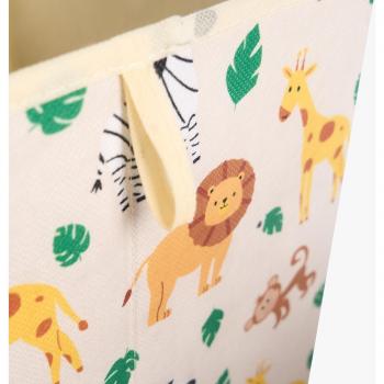 Beige Space-Saving Safari Storage Box Cubes