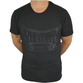 Metal Boxe Shirt für Männer, Schwarz, XXL