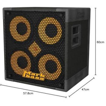 Cabinet basse Markbass MB58R P 104 4x10 600W 8 Ohms