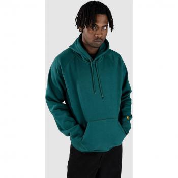Carhartt Wip Chase Sweat à capuche, Chervil / Or