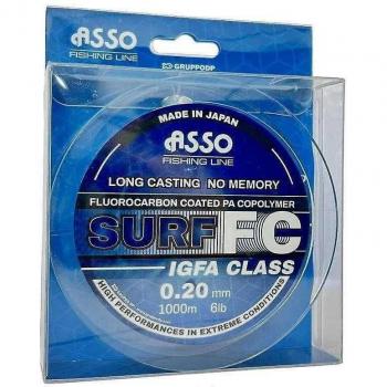 Fil Nylon Asso Surf IGFA 1000m Résistance 6,35kg
