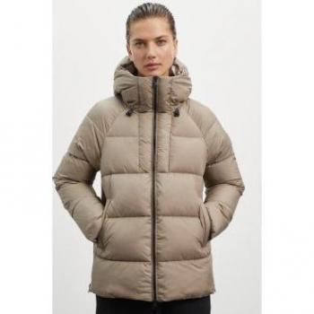 Ecoalf Women's Down Jacket in Brown