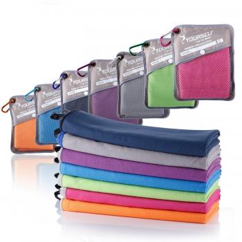 SYOURSELF Microfiber Sports & Travel Towel