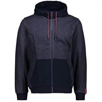 CMP Herrenjacke Fleece FIX Hood dunkelblau atmungsaktiv elastisch