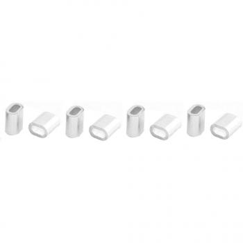 Ajuste de Prensa THGS – 50 Abrazaderas Plateadas de Aluminio