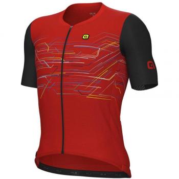Alé PR.E Radtrikot Kurzarm Rot