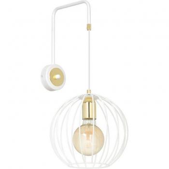 Emibig Aplique Brillante 1X E27 Blanco
