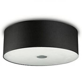 Lampada Da Soffitto Woody Pl5 Nero Ideal-Lux