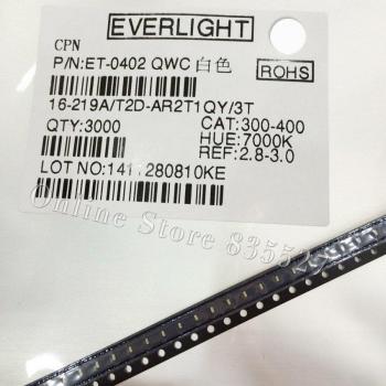 LED Perles Éclatantes 0402/1005, Ensemble 100 pièces