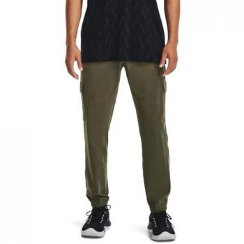 Pantalones Under Armour Stretch Woven Cargo Verde L Hombre