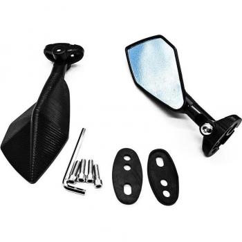 Aluminum Rearview Side Mirror for Kawasaki ZX Series & Yamaha
