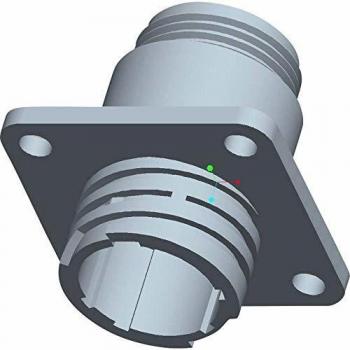 TE Connectivity 206705-1 Round Connector Sleeve Socket