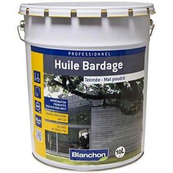 Huile Blanchon pour bardage gris naturel 10 litres