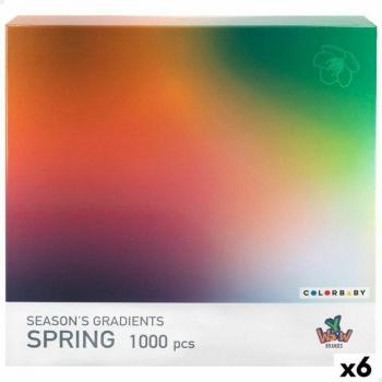 Colorbaby Puzzle Frühlingsfarben 68 x 50 cm (6 Teile)