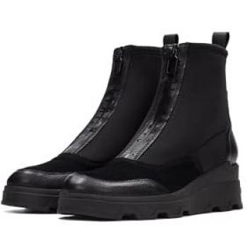Hispanitas para mujer. HI243711 Botines de piel cremallera negro (41), 5 a 8cm, Casual, Hispanitas outlet 2024