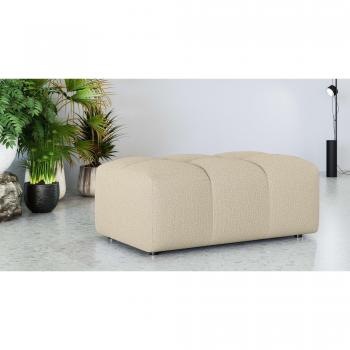 Polsterhocker “Tuure” – Home Affaire (Material: Samt‑ oder Lederoptik)
